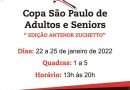 Clube Esperia sedia a primeira edição da Copa São Paulo de Tênis para Adultos e Seniors