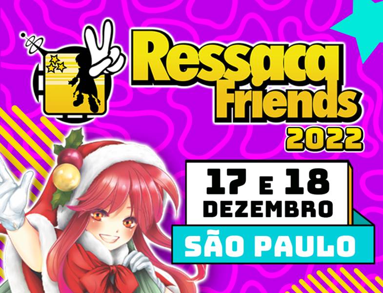 Ressaca Friends retorna à SP com atrações internacionais inéditas - Mundo  Cosplayer
