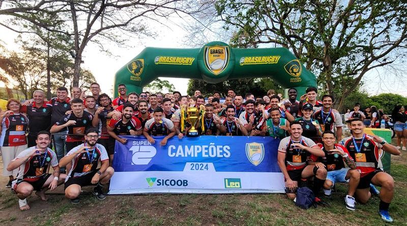 Jacareí Rugby vence Farrapos/RS e conquista o bi do Campeonato Brasileiro de Rugby XV