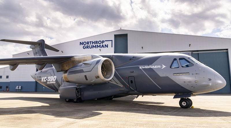 Embraer e Northrop Grumman irão desenvolver capacidades avançadas de mobilidade aérea para os EUA e nações aliadas