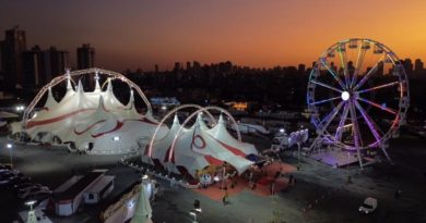 Trapezistas brasileiros no picadeiro do maior festival circense do mundo
