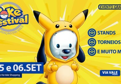 Via Vale Shopping recebe Poke Festival nos dias 5 e 6 de setembro